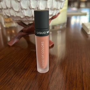 DOSE OF COLORS "EXTRA TOASTY" LIQUID MATTE LIPSTICK